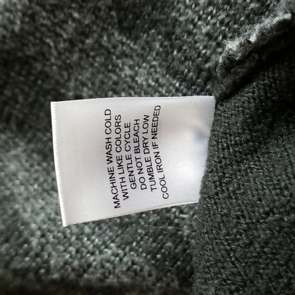 (M) Ovla Animal Print Cozy Knit Long Hooded Cardigan Fall Winter Long Sleeve - Picture 5 of 9